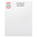 World's Greatest Godfather (red stars) letterhead