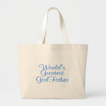 Worlds Greatest GodFather Tote Bag