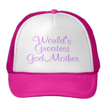 Worlds Greatest GodMother Hat