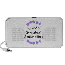World's Greatest Godmother (purple stars) Speakers
