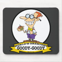 WORLDS GREATEST GOODY GOODY CARTOON MOUSEPAD