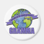 World's Greatest Gramma Fridge Magnet