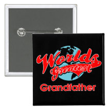 World's Greatest Grandfather Pin