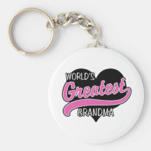 World's Greatest Grandma Keychains