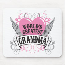 World's Greatest Grandma Mouse Pad