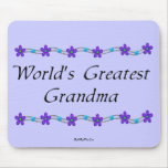 World's Greatest Grandma Mouse Mat