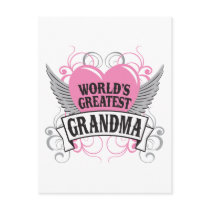 World's Greatest Grandma Post Card