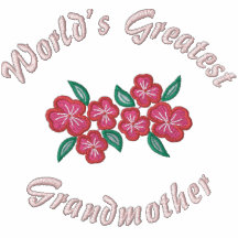 World's Greatest Grandmother Embroidered Polo Shirt