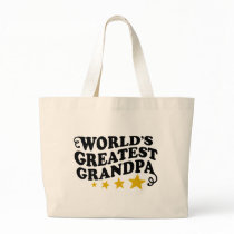 World's Greatest Grandpa Tote Bags