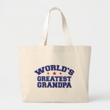 World's Greatest Grandpa Bags