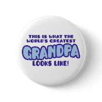World's Greatest Grandpa Pinback Buttons