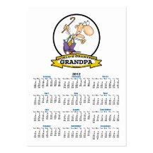 WORLDS GREATEST GRANDPA CARTOON BUSINESS CARDS