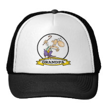 WORLDS GREATEST GRANDPA CARTOON HAT