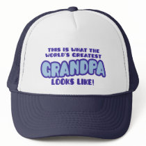 World's Greatest Grandpa Hats