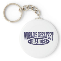 World's Greatest Grandpa Keychains