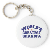 World's Greatest Grandpa Keychains