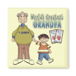 Worlds Greatest Grandpa Magnet