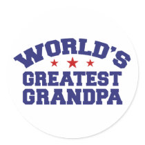 World's Greatest Grandpa Sticker