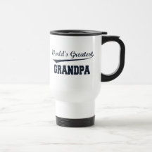 World's Greatest Grandpa travel mug