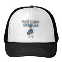 World's Greatest Grandpa Trucker Hats