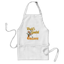 Worlds Greatest Granny Floral Apron