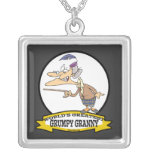 WORLDS GREATEST GRUMPY GRANNY CARTOON JEWELRY