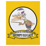 WORLDS GREATEST GRUMPY OLD LADY CARTOON FLYERS