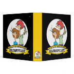 WORLDS GREATEST HAIRSTYLIST WOMEN CARTOON binders