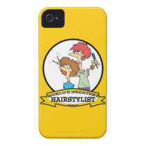 WORLDS GREATEST HAIRSTYLIST WOMEN CARTOON CASE-MATE IPHONE 4 CASE