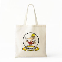 WORLDS GREATEST HANDYMAN MEN CARTOON BAGS