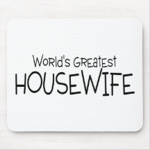 Worlds Greatest Housewife Mouse Pad