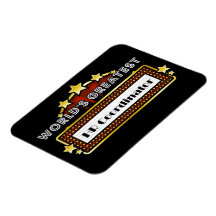 World's Greatest HR Coordinator Vinyl Magnets