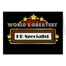 World's Greatest HR Specialist Cards