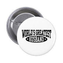 World's Greatest Husband Button