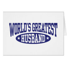 World's Greatest Husband Greeting Card