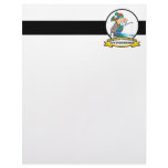 WORLDS GREATEST ICE FISHERMAN MEN CARTOON letterhead