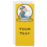 WORLDS GREATEST ICE FISHERMAN MEN CARTOON rack cards