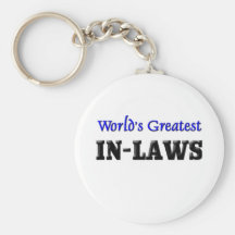 World's Greatest In-Laws Keychain
