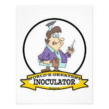 WORLDS GREATEST INOCULATOR CARTOON ANNOUNCEMENT
