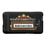World's Greatest Interpreter Samsung Galaxy Cover