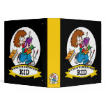 WORLDS GREATEST KID CARTOON VINYL BINDER