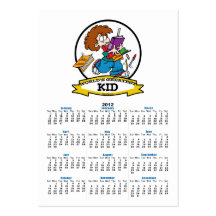 WORLDS GREATEST KID CARTOON BUSINESS CARD