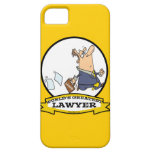 WORLDS GREATEST LAWYER III CARTOON iPhone 5 CASE