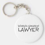 Worlds Greatest Lawyer Keychains