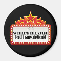 World's Greatest Legal Transcriptionist Magnet