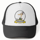 WORLDS GREATEST LIBRARIAN II CARTOON hats