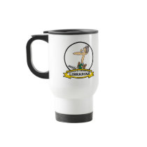 WORLDS GREATEST LIBRARIAN II CARTOON COFFEE MUG