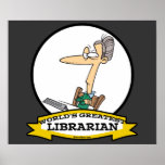 WORLDS GREATEST LIBRARIAN II CARTOON posters