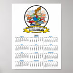 WORLDS GREATEST LIBRARIAN WOMEN CARTOON posters