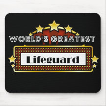World's Greatest Lifeguard Mousepads